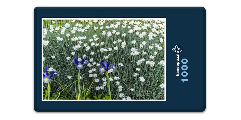 18568 Natur - Blumen-Beet Puzzle