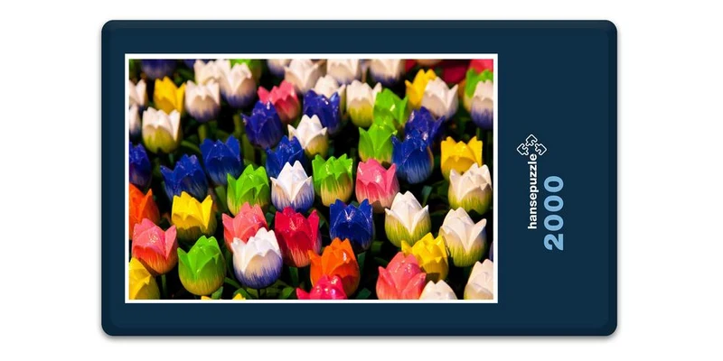 18565 Hintergründe - Tulpen Puzzle
