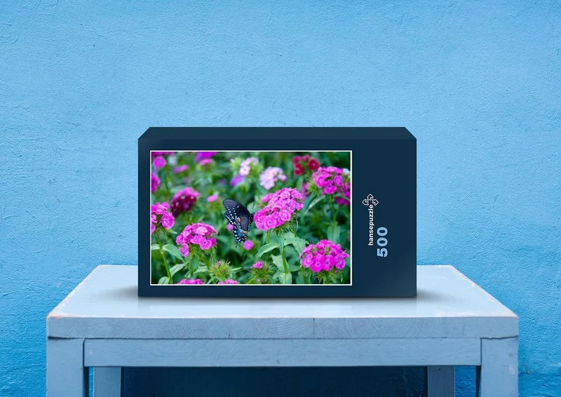 21731 Natur - Schmetterling auf Blüte Puzzle