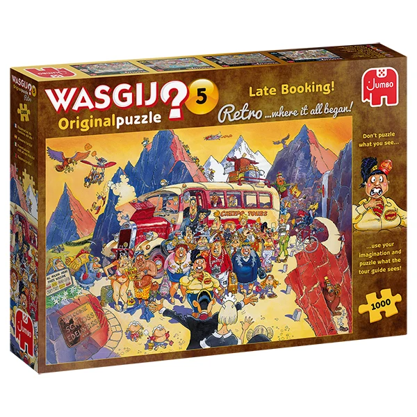 Wasgij? Original Retro #5, Late Booking! / Réservation de dernière minute !