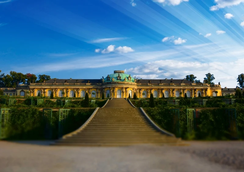 41500 Orte - Schloss Sanssouci Puzzle