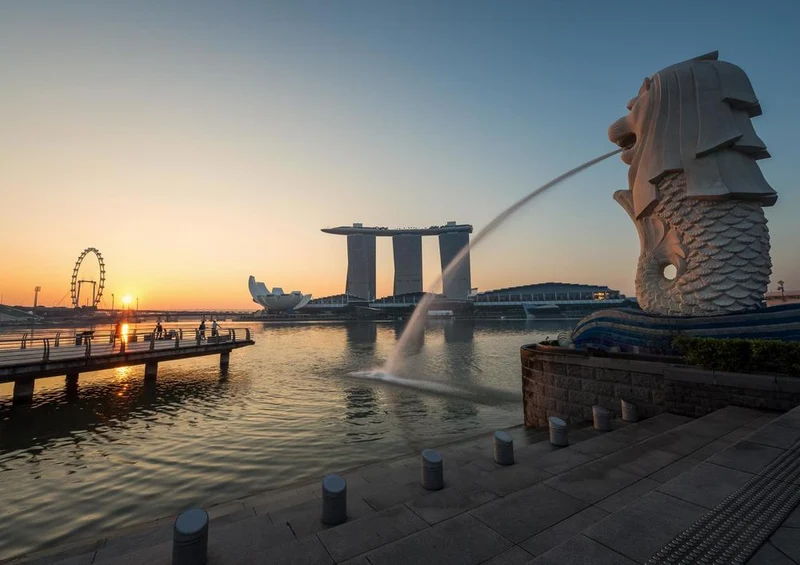 22858 Gebäude - Marina Bay Puzzle