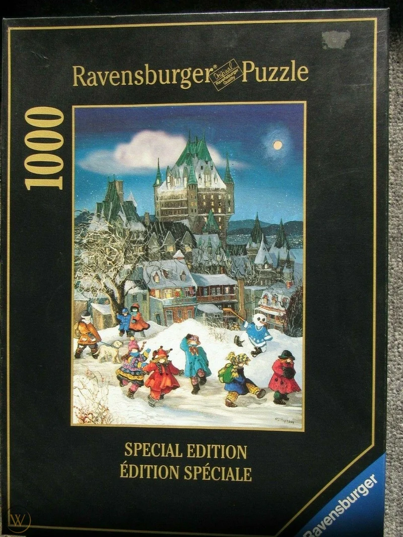 Ravensburger Winter Magic/Chateau Frontenac Quebec, Limited Edition