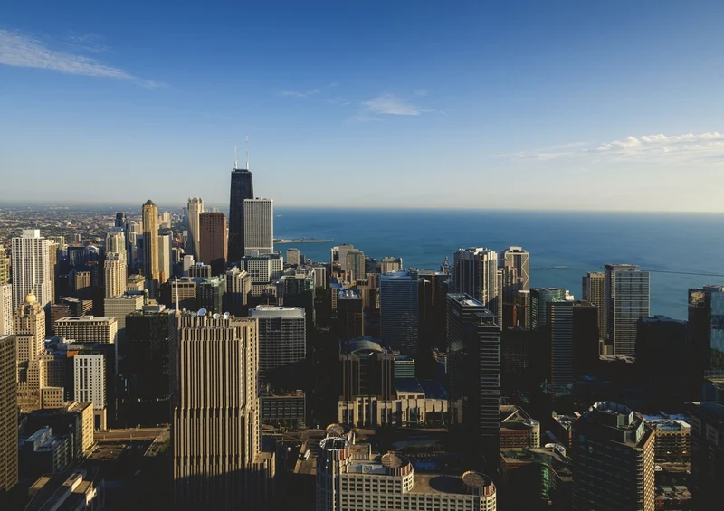 39066 Gebäude - Skyline von chicago Puzzle