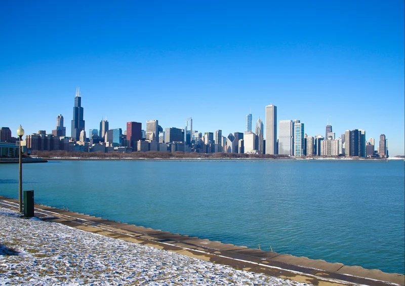 39046 Gebäude - Skyline von chicago Puzzle
