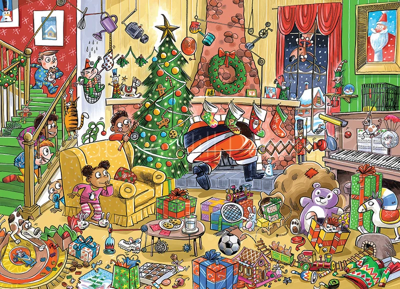 Catching Santa (Family Puzzle)