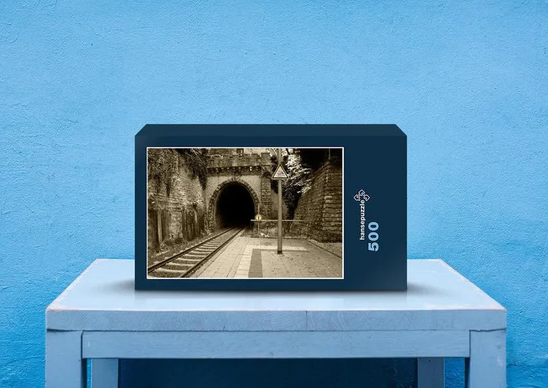 24387 Industrie - Eisenbahn-Tunnel Puzzle