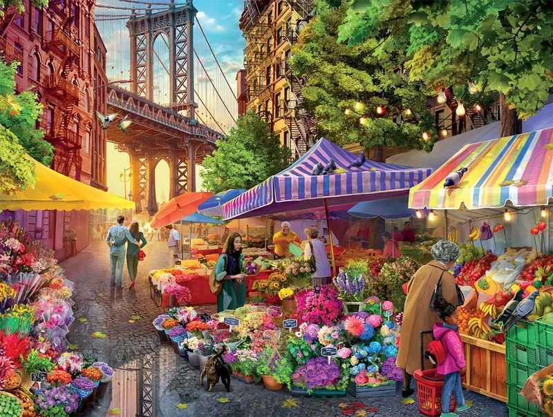 Cities in Color: Brooklyn Flower Market