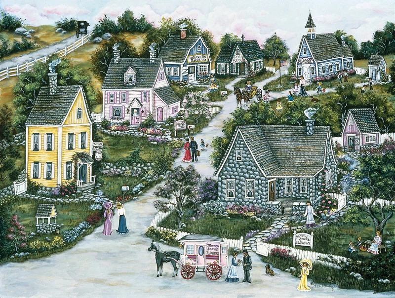 Blossom Valley, Ann Stookey (550pcs)