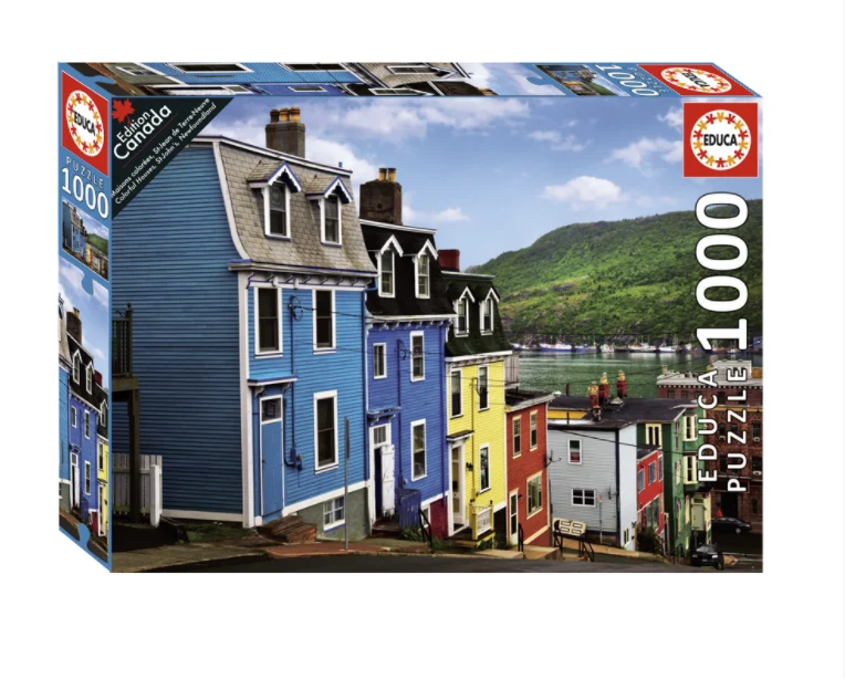 Colourful Houses, St-John's, Newfoundland
