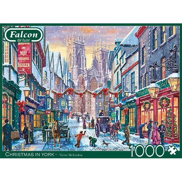Christmas in York, Victor Mclindon (1000pcs)
