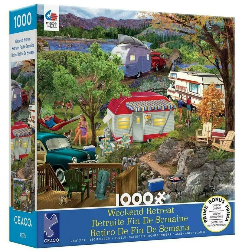 Weekend Retreat - Camping (1000pcs)