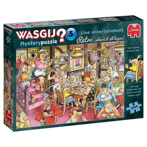 Wasgij? Mystery Retro #5, Sunday Lunch / Déjeuner du dimanche !