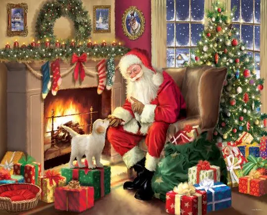Santa's New Friend, Simon Treadwell