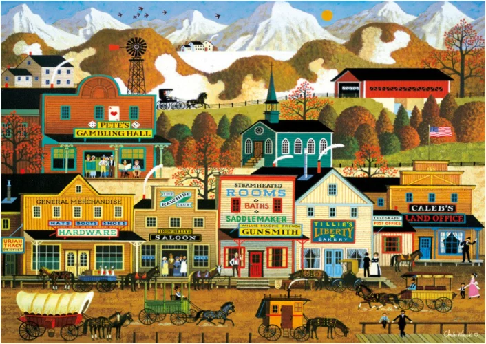 Pete’s Gambling Hall, Charles Wysocki