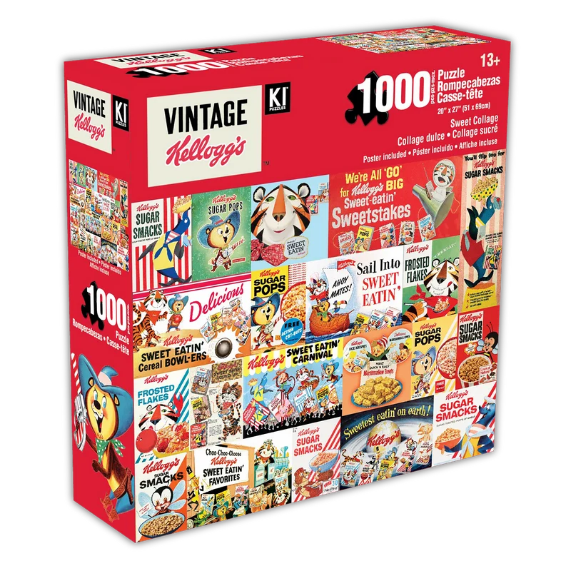 Vintage Kellogg's - Sweet Collage (1000pcs)