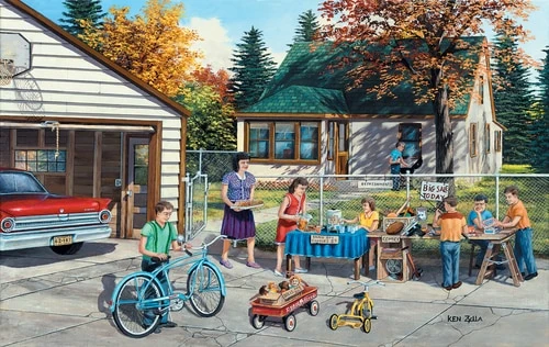 Backyard Sale, Ken Zylla