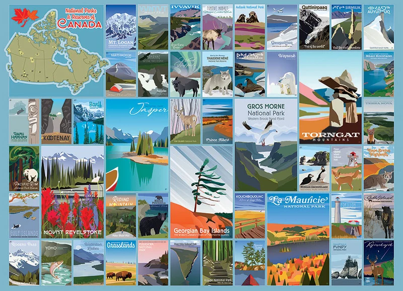 National Parks and Reserves of Canada
