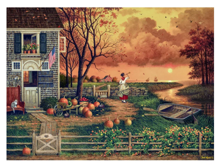 Supper Call, Charles Wysocki