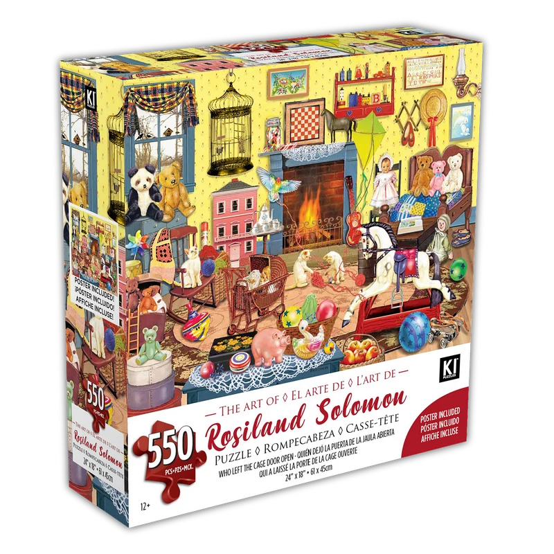 Who Left The Cage Door Open, Rosiland Solomon (550pcs)