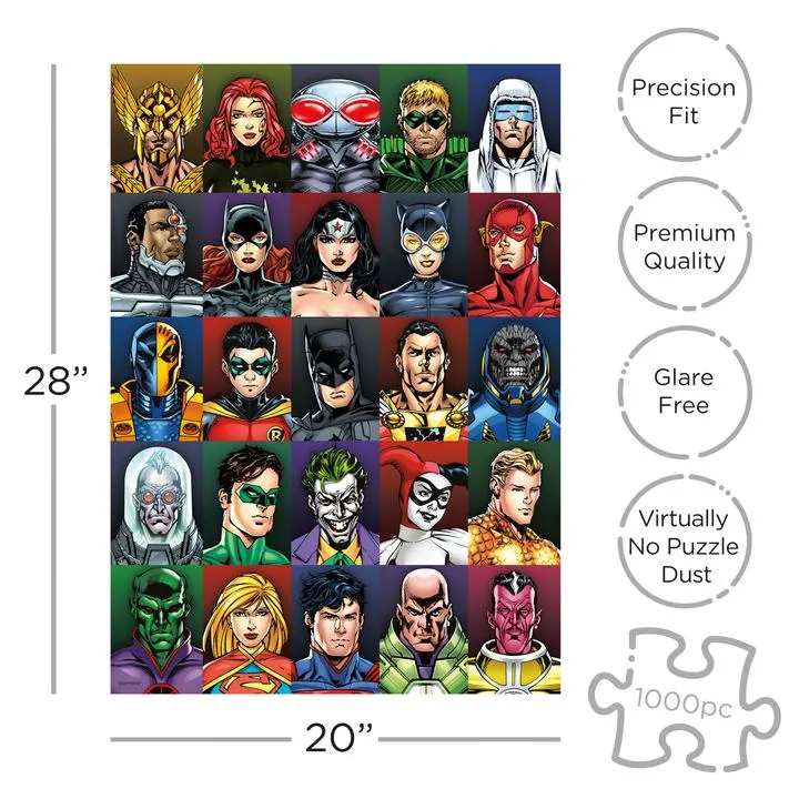 DC Comics - Faces (1000pcs)