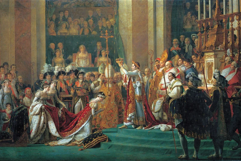 The Coronation of Napoleon at Notre-Dame