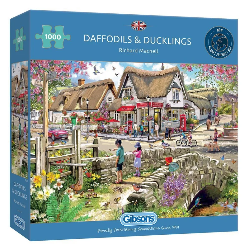 Daffodils & Ducklings, Richard Macneil (1000pcs)