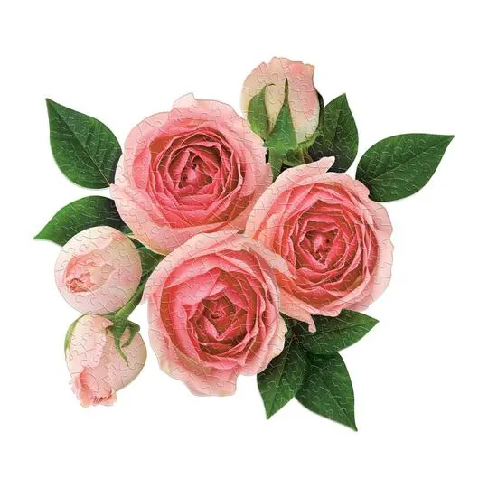 Rose All Day - Set of Two Shaped Puzzles