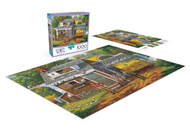 Pigeon Pals, Charles Wysocki (1000pcs)