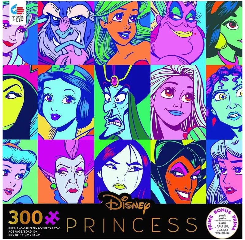 DISNEY PRINCESS - OVERSIZED PIECES