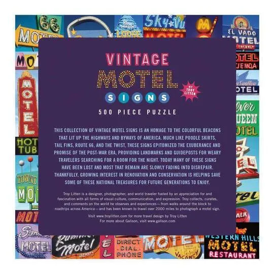 Vintage Motel Signs, Troy Litten