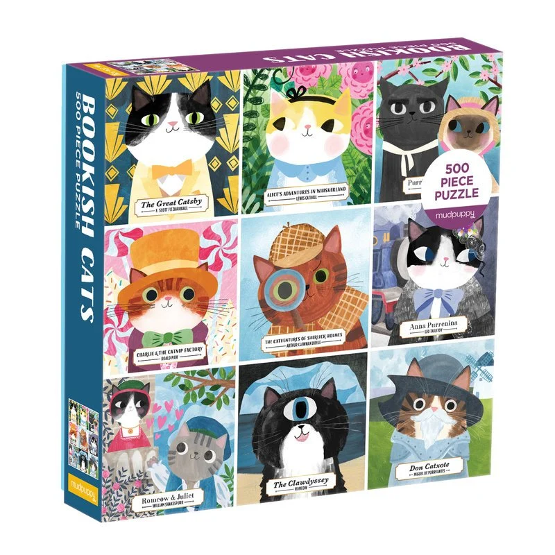 Bookish Cats (500pcs)