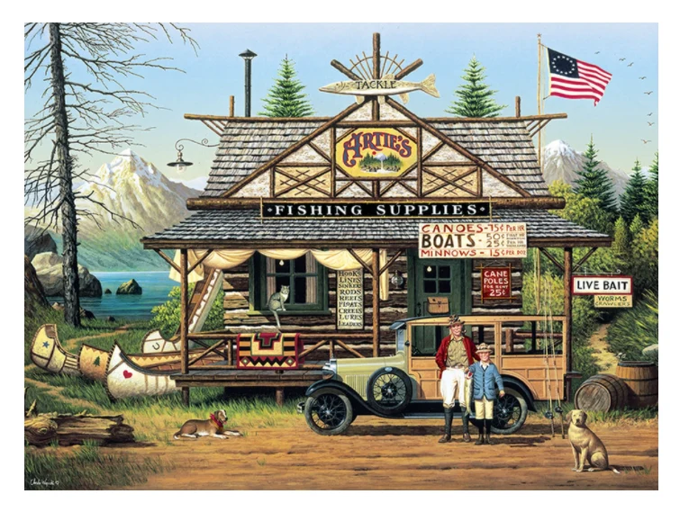 Proud Lil' Angler, Charles Wysocki