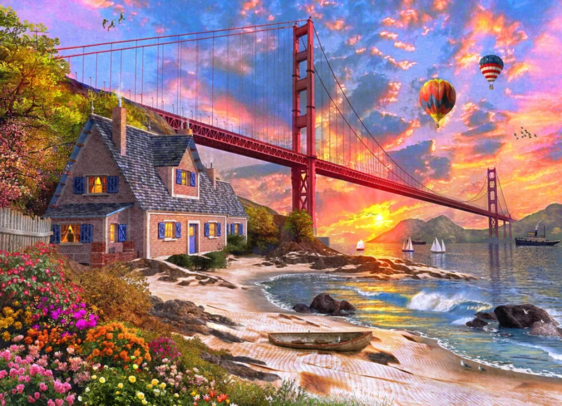 Golden Gate Sunset, Dominic Davison