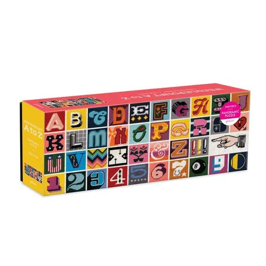 Needlepoint A to Z - Panoramic Puzzle