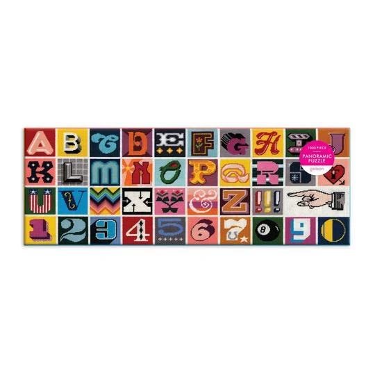Needlepoint A to Z - Panoramic Puzzle