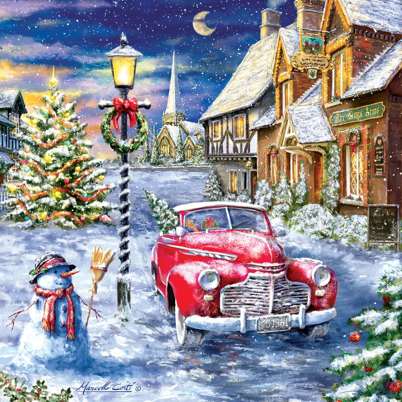 A Red Car for Christmas, Marcello Corti