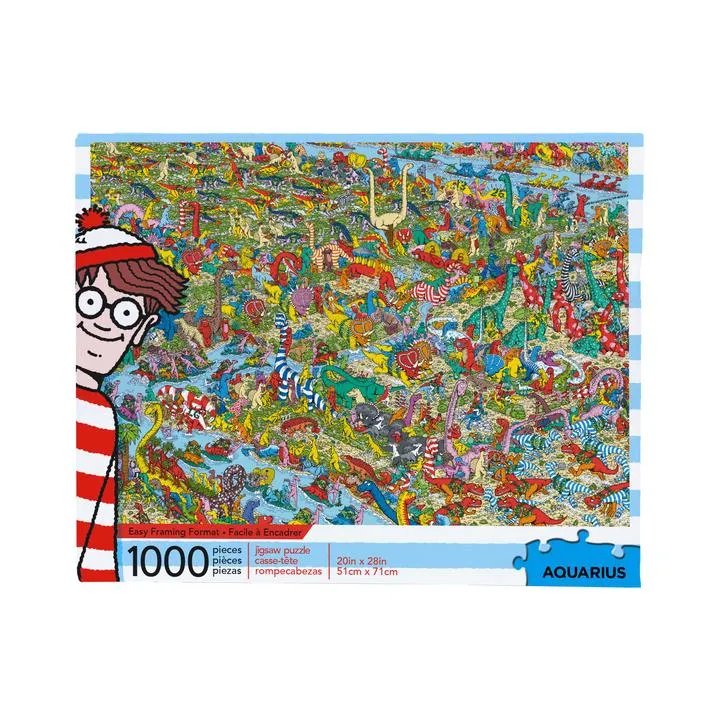 Where's Waldo - Dinosaurs (1000pcs)