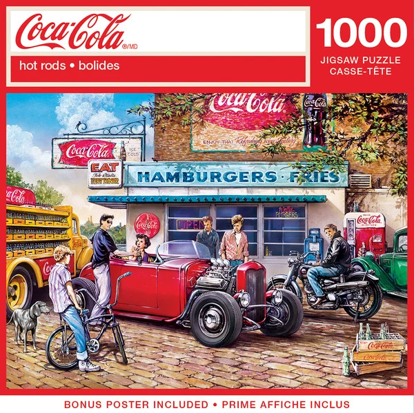 Coca-Cola Hot Rods, 1000pcs