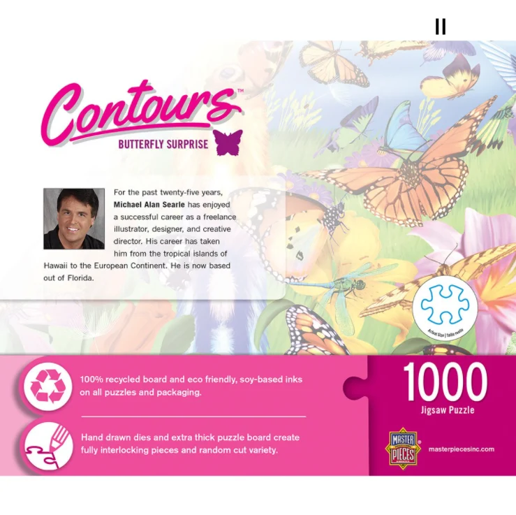 Contours Shaped - Butterfly Surprise (1000pcs)