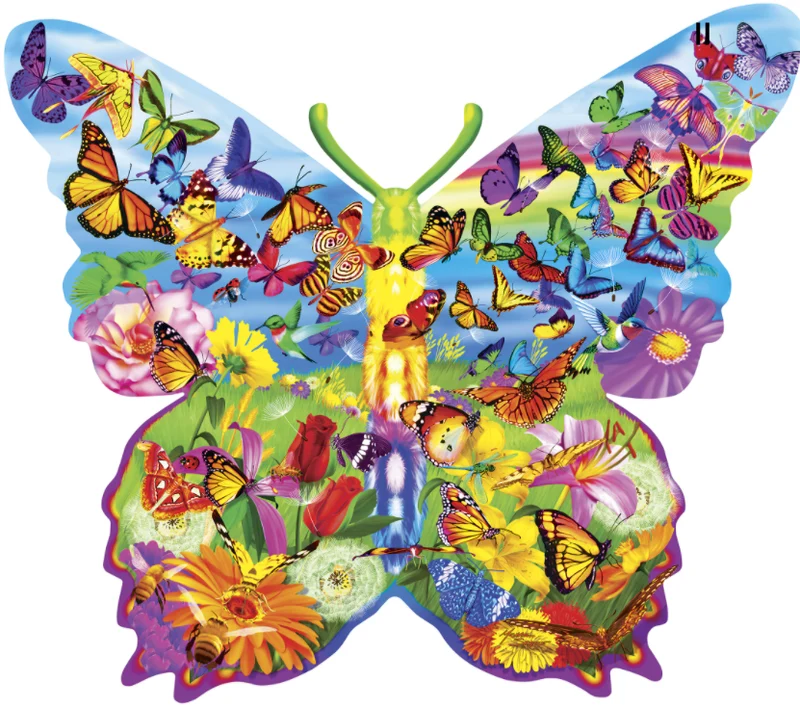 Contours Shaped - Butterfly Surprise (1000pcs)