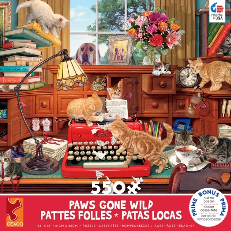 Paws Gone Wild - Writer's Block