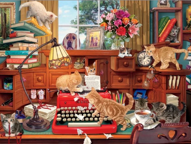 Paws Gone Wild - Writer's Block