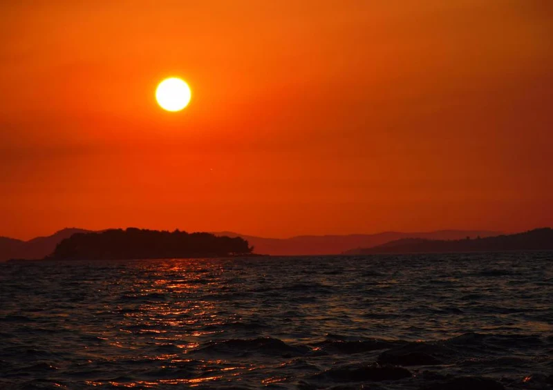 32595 Natur - Sonnenuntergang Puzzle