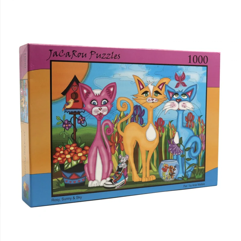 Rosy, Sunny & Sky, Anie Maltais (1000pcs)