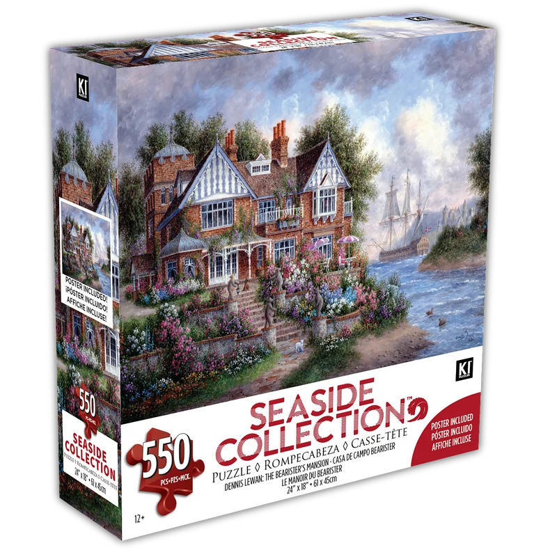 Seaside Collection - The Bearister's Mansion, Dennis Lewan (550pcs)