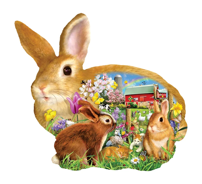 Springtime Bunnies, Lori Schory