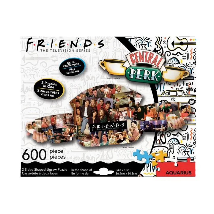 Friends - Central Perk (Double Sided Shaped Puzzle)