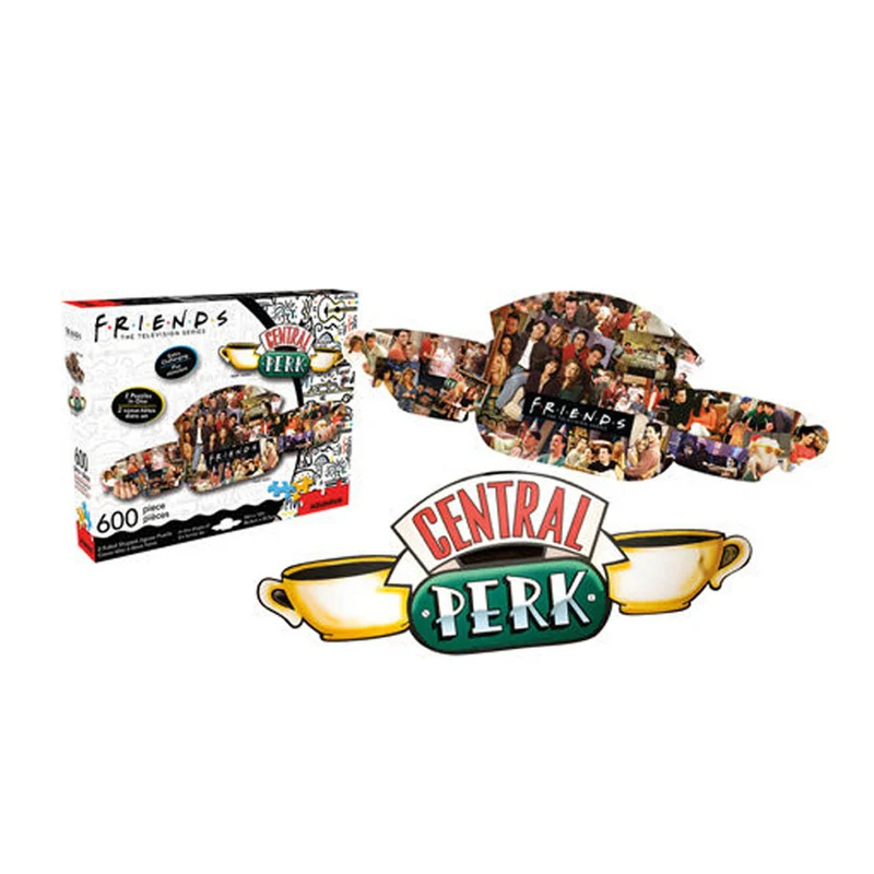 Friends - Central Perk (Double Sided Shaped Puzzle)