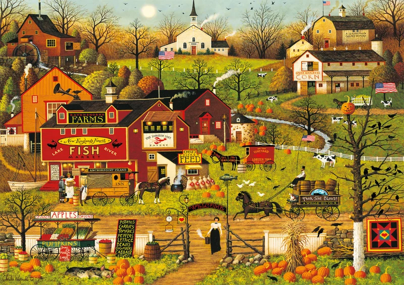 Blackbirds Roost at Mill Creek, Charles Wysocki